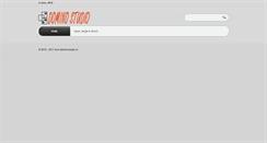 Desktop Screenshot of domino-studio.cz