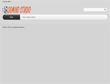 Tablet Screenshot of domino-studio.cz